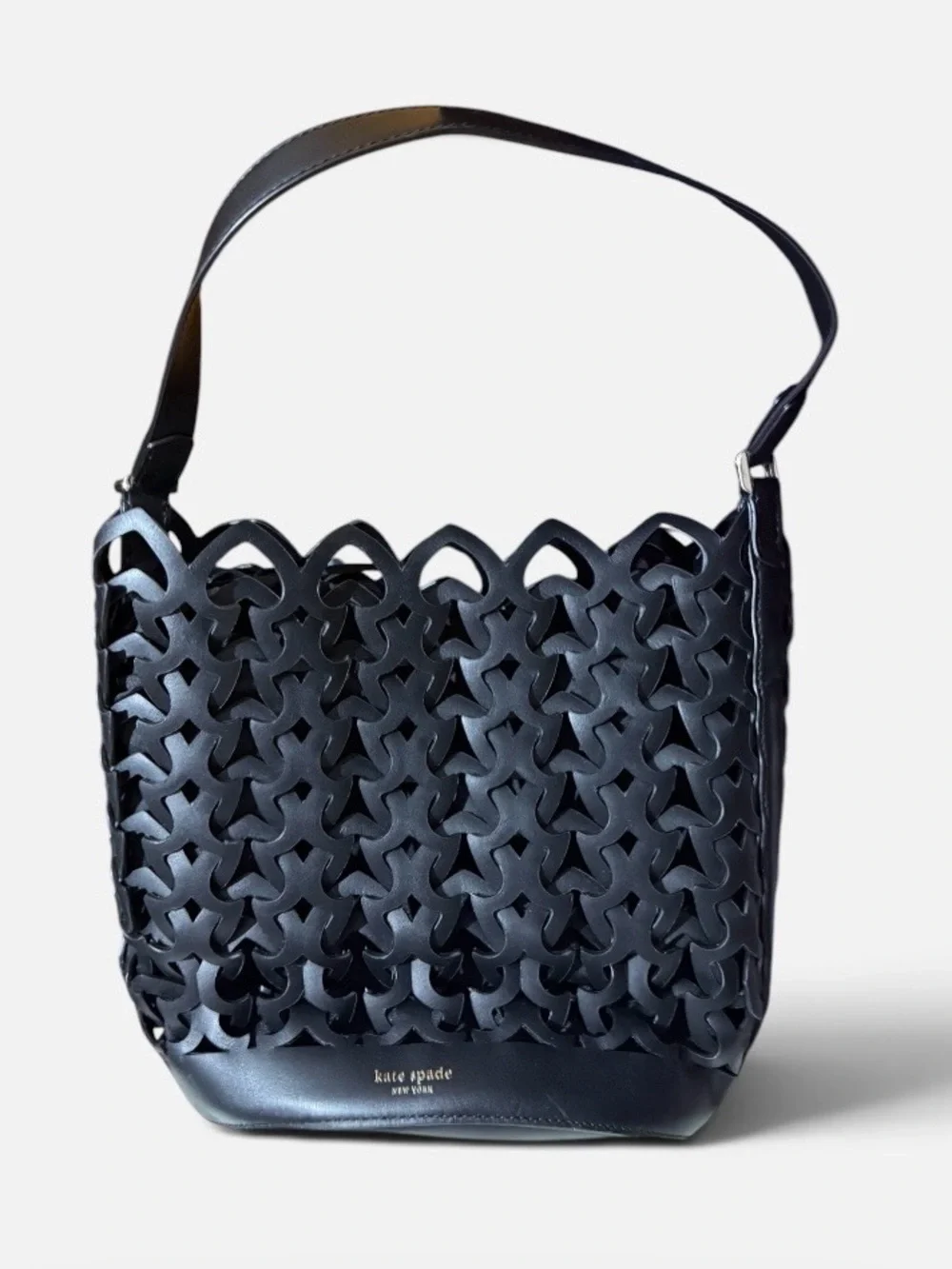 Kate Spade New York ~ Doris Bucket Bag ~ Black ~ Leather ~ Shoulder Bag
